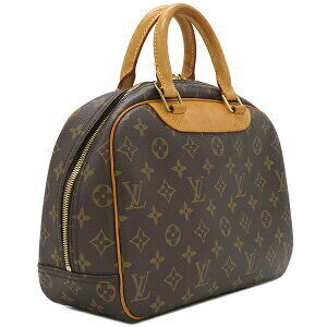 Louis Vuitton Handbag Monogram Canvas Trouville Brown